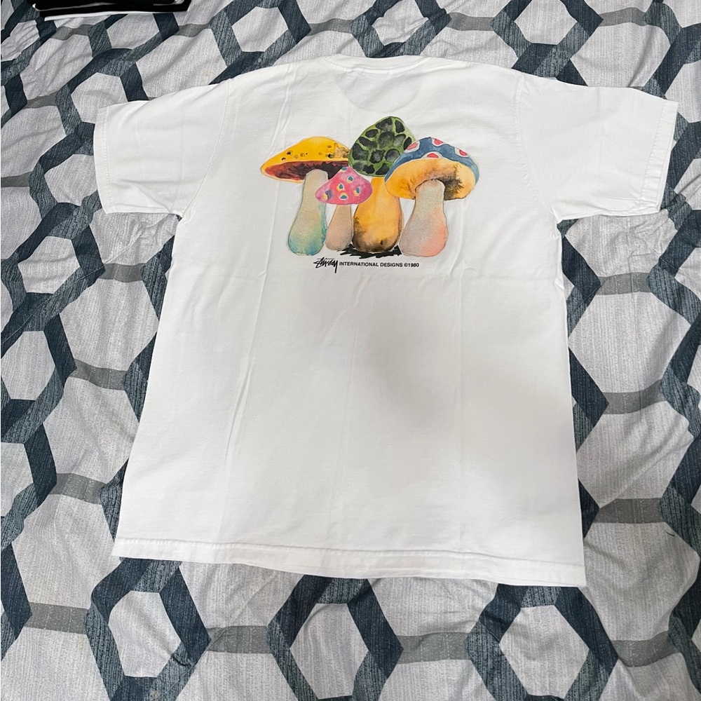 Stussy, size: M, Color: white.